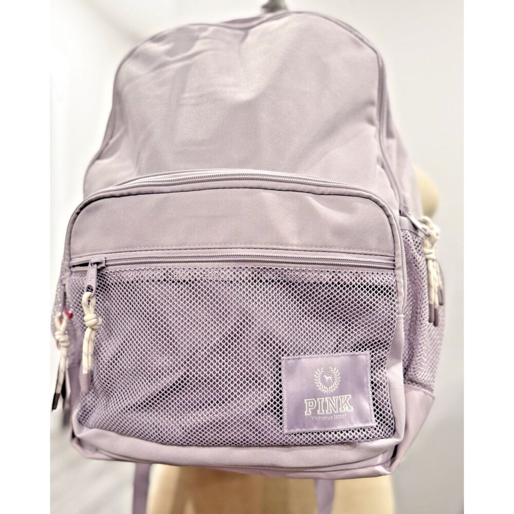 Pink by Victoria's Secret Classic Canvas Backpack with Laptop Compatrment
